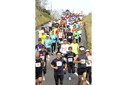 第43回もこと山ふきおろしマラソン