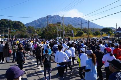 第46回ランニング桜島